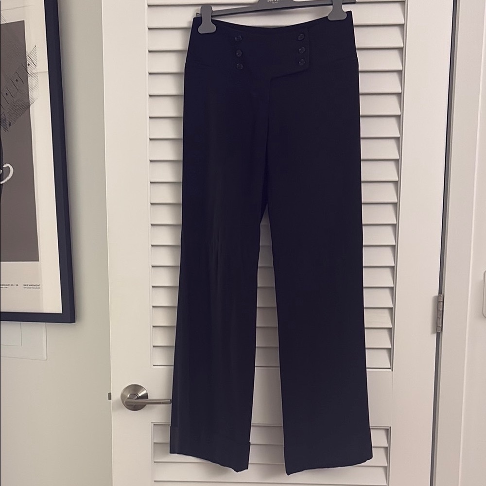 Dolce & Gabbana Women's Black Wide-Leg Pants